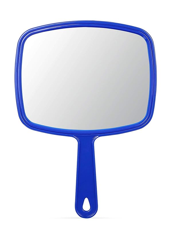 Espelho de mão OMIRO com alça, American Old Glory Blue
