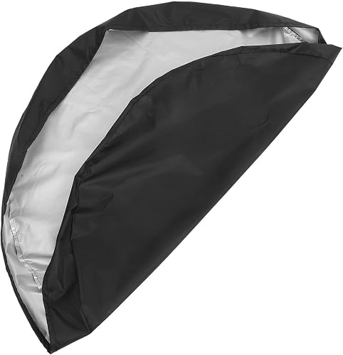 Housse Brasero Ajustée 90cm en Tissu Oxford Ronde Noir 