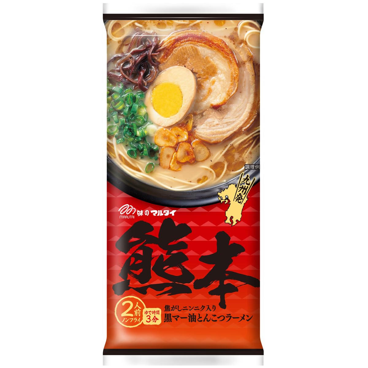 マルタイ棒ラーメン 熊本黒マー油とんこつラーメン