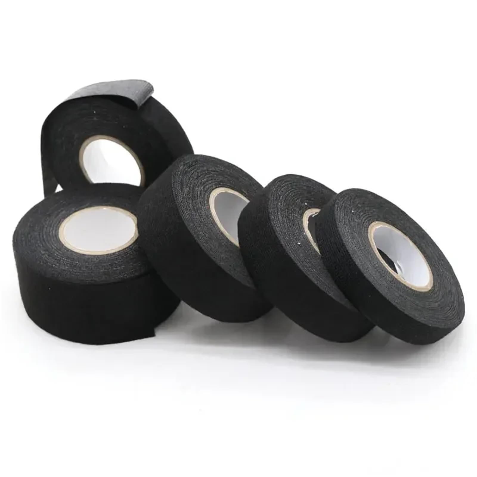 Cinta aislante, Cinta aislante de PVC negra, 15 m, 9-50 mm ancho, paquete 1, 3, 5 rollos(Width 50mm,3 rolls)