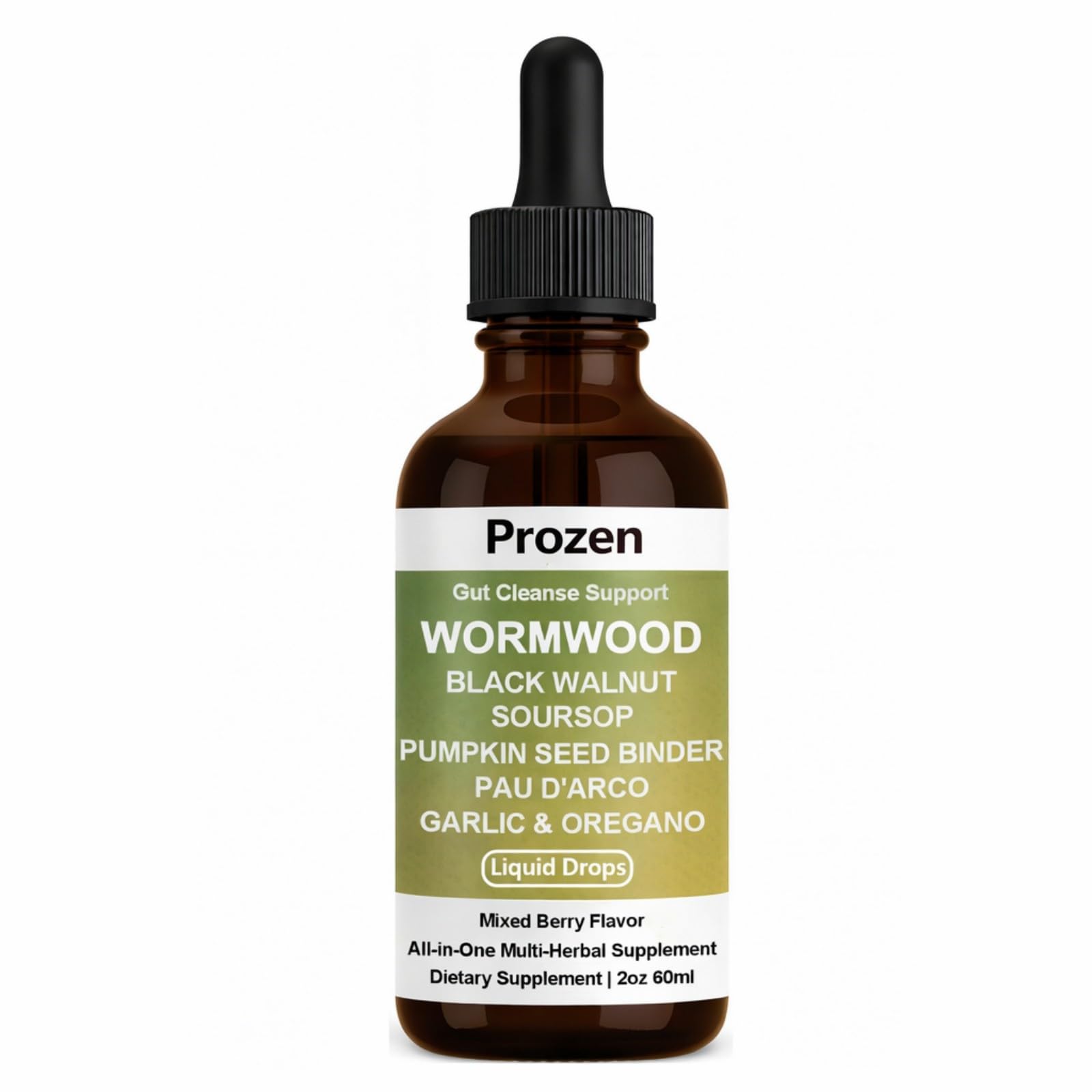 Amazon.com: Prozen Wormwood Gut Cleanse Liquid Drops, Nuvian