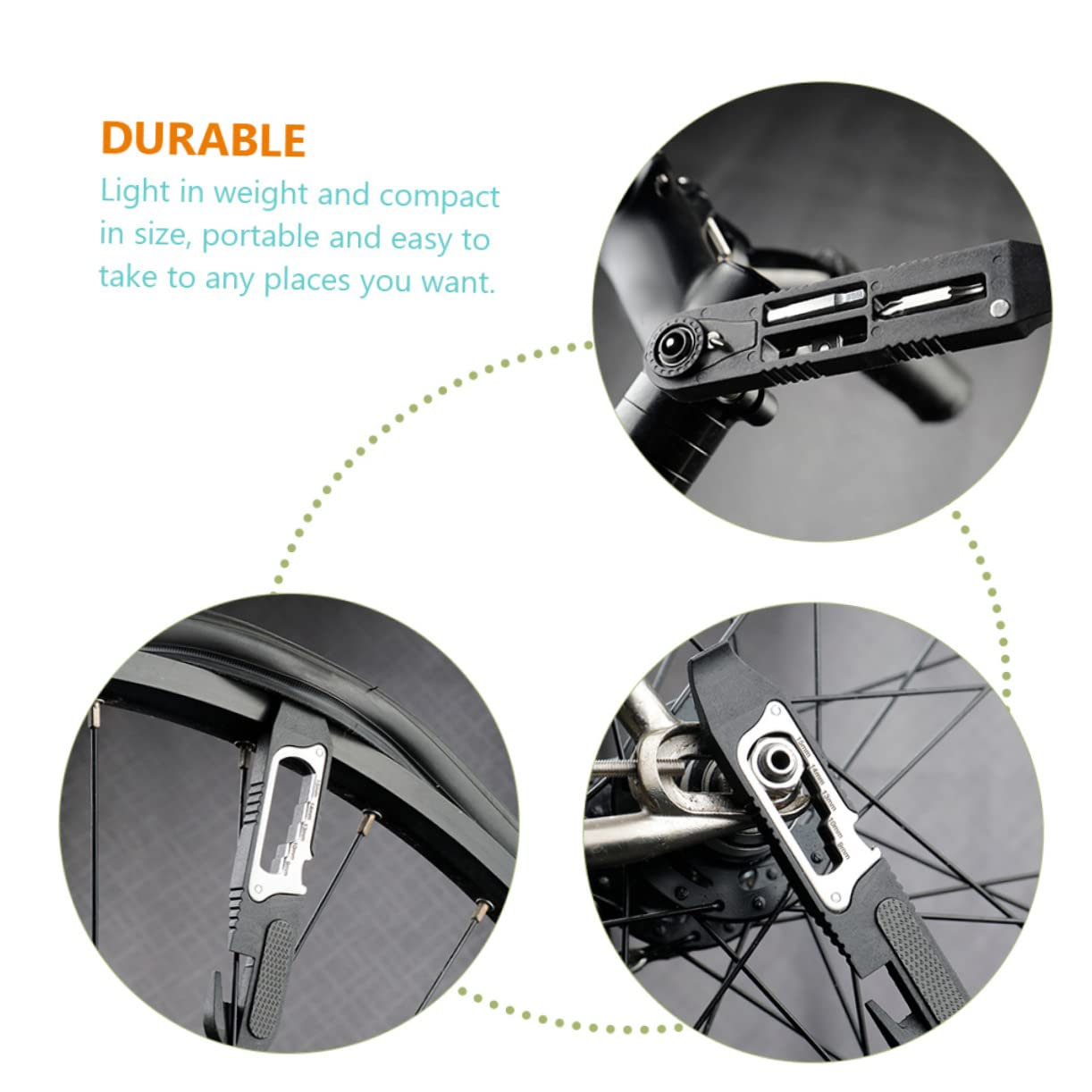 YARNOW Llave De Trinquete Herramienta para Reparar Neumáticos De Bicicleta Palanca para Neumáticos De Bicicleta Cuchara para Neumáticos De Bicicleta Herramienta para Reparar