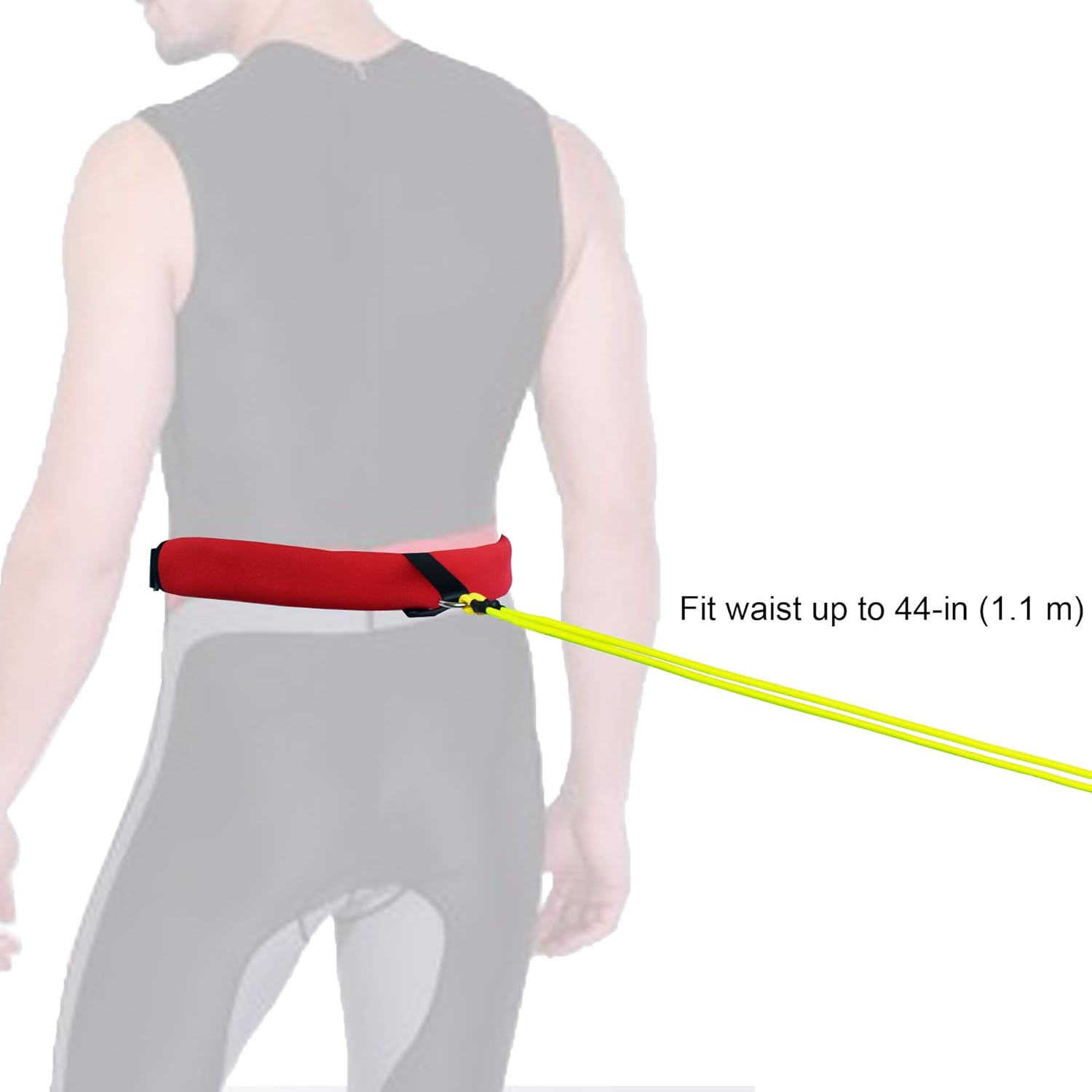 YYST Swim Bungee Training Belt Swim Resistance Belt Swim Exerciser Belt Swim Tether (One Waist Belt, One Bungee Cord, One Loop) Storage Mesh Bag : Sports & Outdoors
