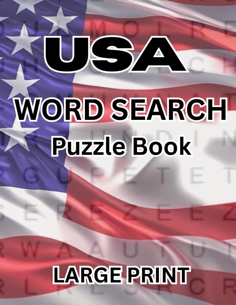 100 USA Themed Word Search Puzzle Book