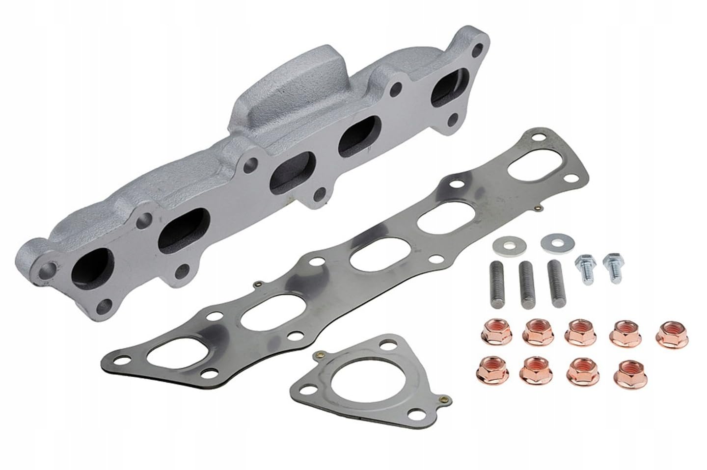 COLECTOR de ESCAPE (REFORZADO) compatible con HONDA ACCORD 2.2 i-CTDi 140cv (N22A1) - compatible con referencias 18100RBDE11 18100RMAE00 04180RSR305 04180RBD305 06180RSR305