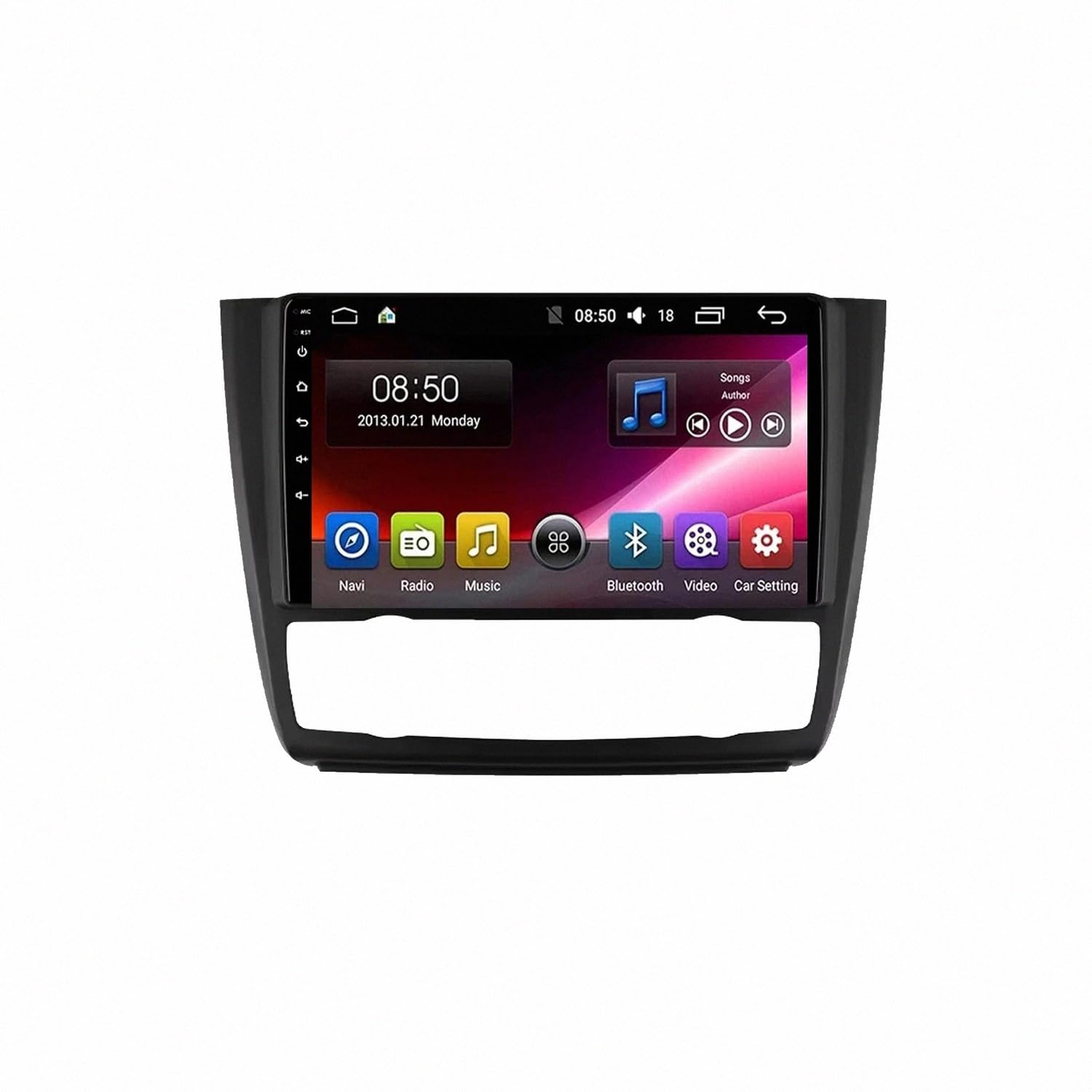 Radio coche 2 DIN pantalla HD para BMW Serie 1 E87 E81 E82 E88 con CarPlay y Bluetooth 8