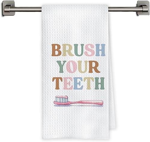 Miniatura 17 de Chicimln - Toallas de cocina abstractas bohemias con flores negras, toallas de mano decorativas retro de los años 70 para baño, paño de secado