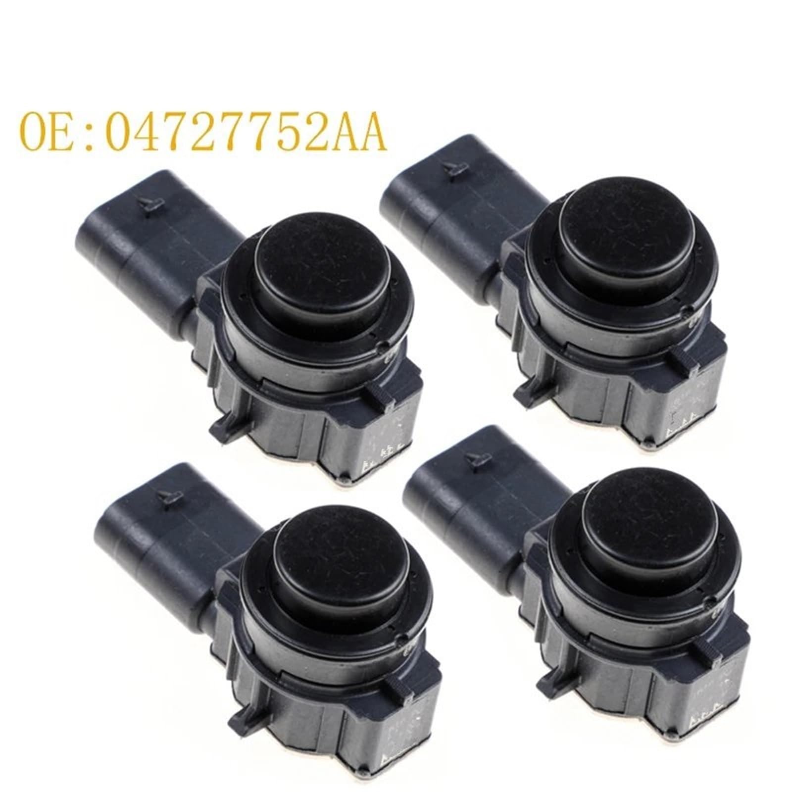 RZCREW Compatible avec Jeep pour Renegade 2014-2019 pour Compass II 2017-2022 Détecteur Voiture Capteur Distance D'aide Au Stationnement 0263023021 Capteur Stationnement(4PCS)