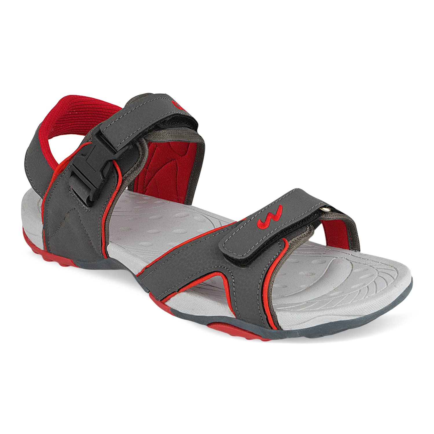 Campus Mens Jazzy D.Gry/RED Sports Sandals - 7UK/India 3K-514 (B07RG729DS) Amazon Price History, Amazon Price Tracker