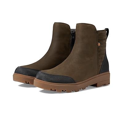 Bogs Holly Zip Leather II Women