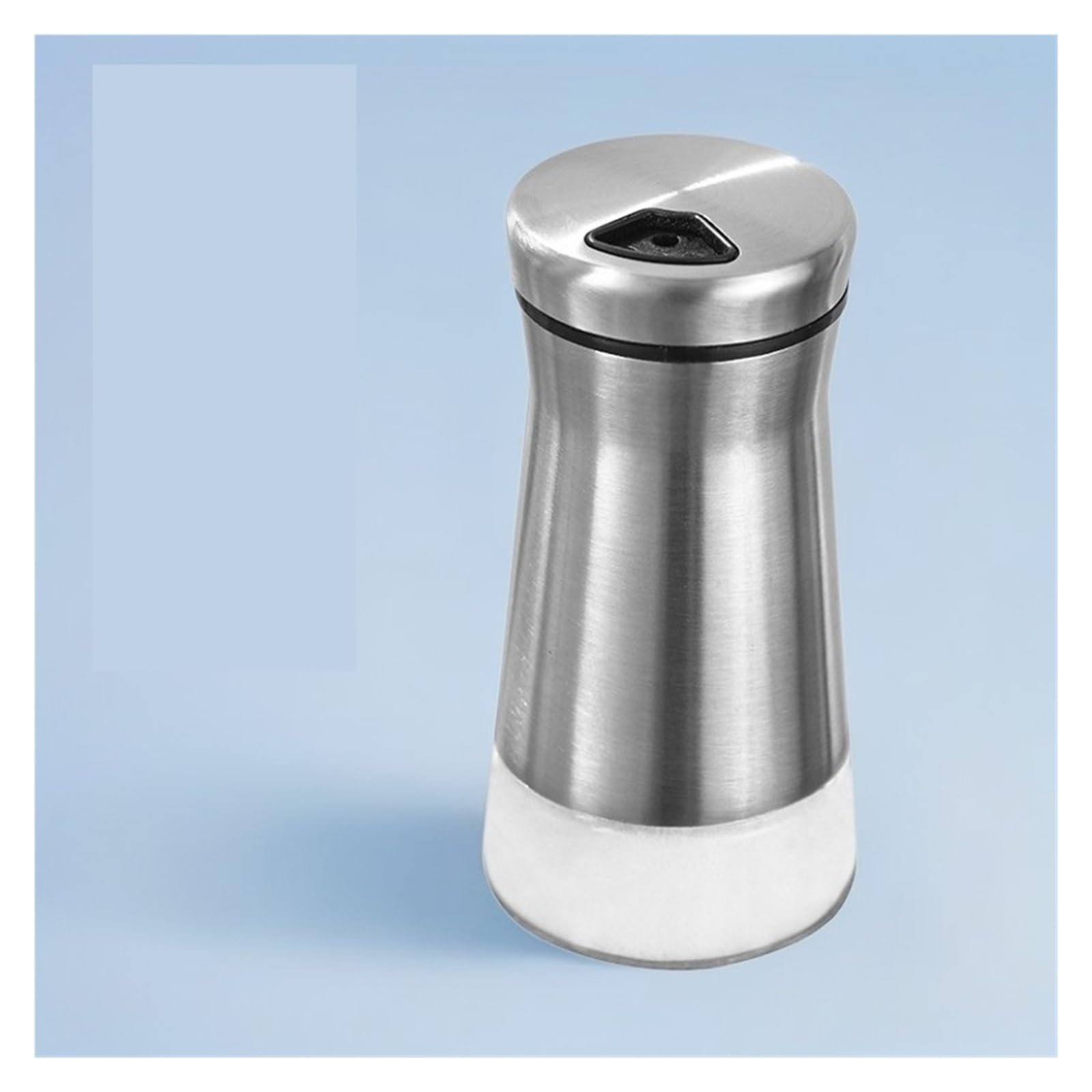2pcs Stainless Steel Seasoning Bottles Pour Sucre
