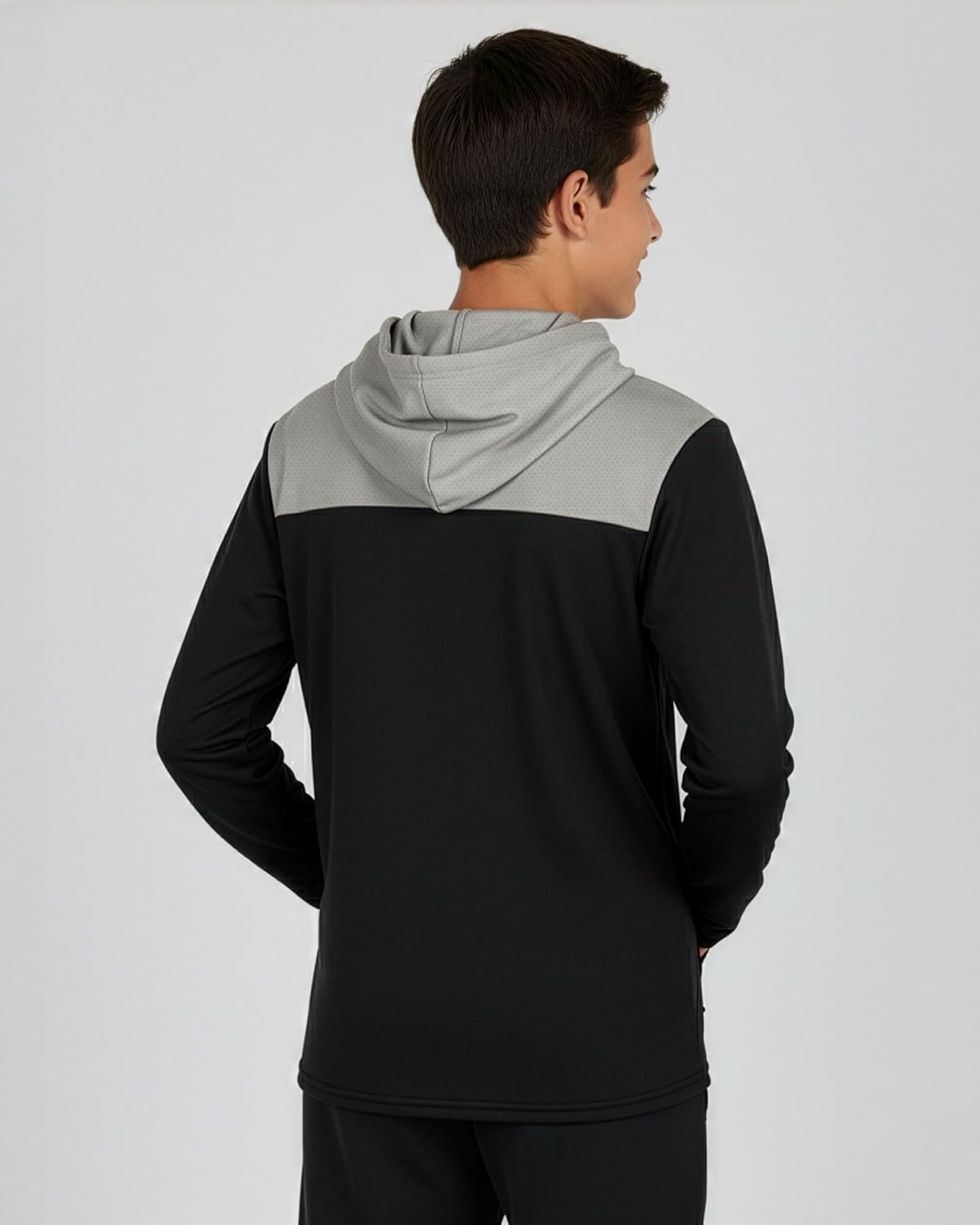 Real Essentials 3 Pack: Boys Hoodies – Youth Mesh Long Sleeve Sweatshirts with Pocket for Kids & Teens - Image 6