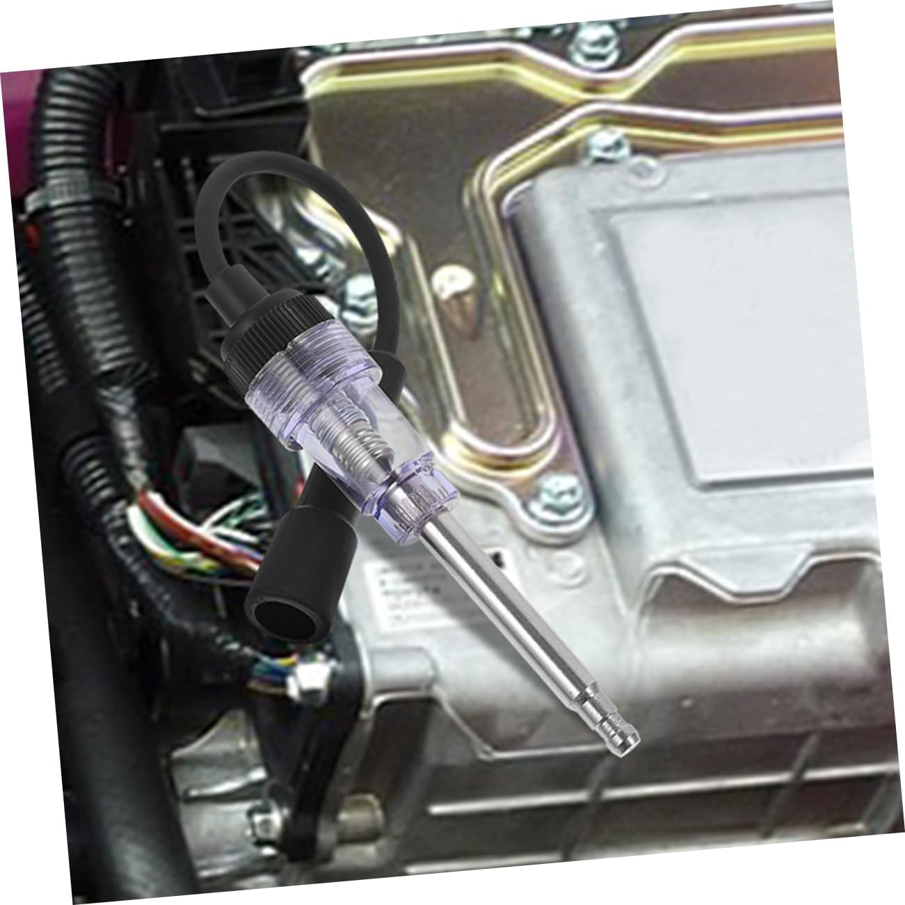 10pcs Car Spark Plug Tester Spark Plug Coil Detector Essential Tool for Vehicle Repair