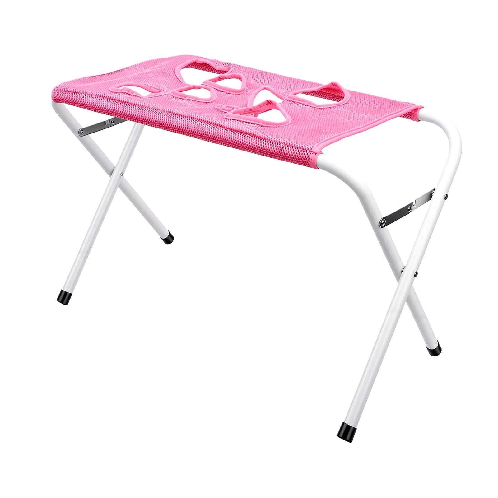Stojak do Pielęgnacji Zwierząt Domowych z Wbudowanym (PINK)