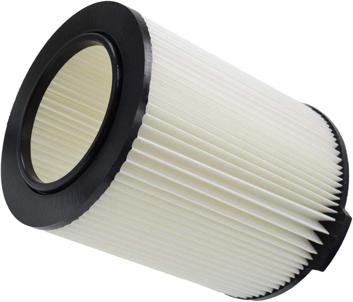 VF4000 Replacement Cartridge Filter Craftsman,for Ridgid 72947 Wet Dry Vac 5 to 20-Gallon 6-9 Gal Husky Craftsman Compatible with RV2400A RV2600B WD5500 WD0671, by NAKAO (1 Pack)