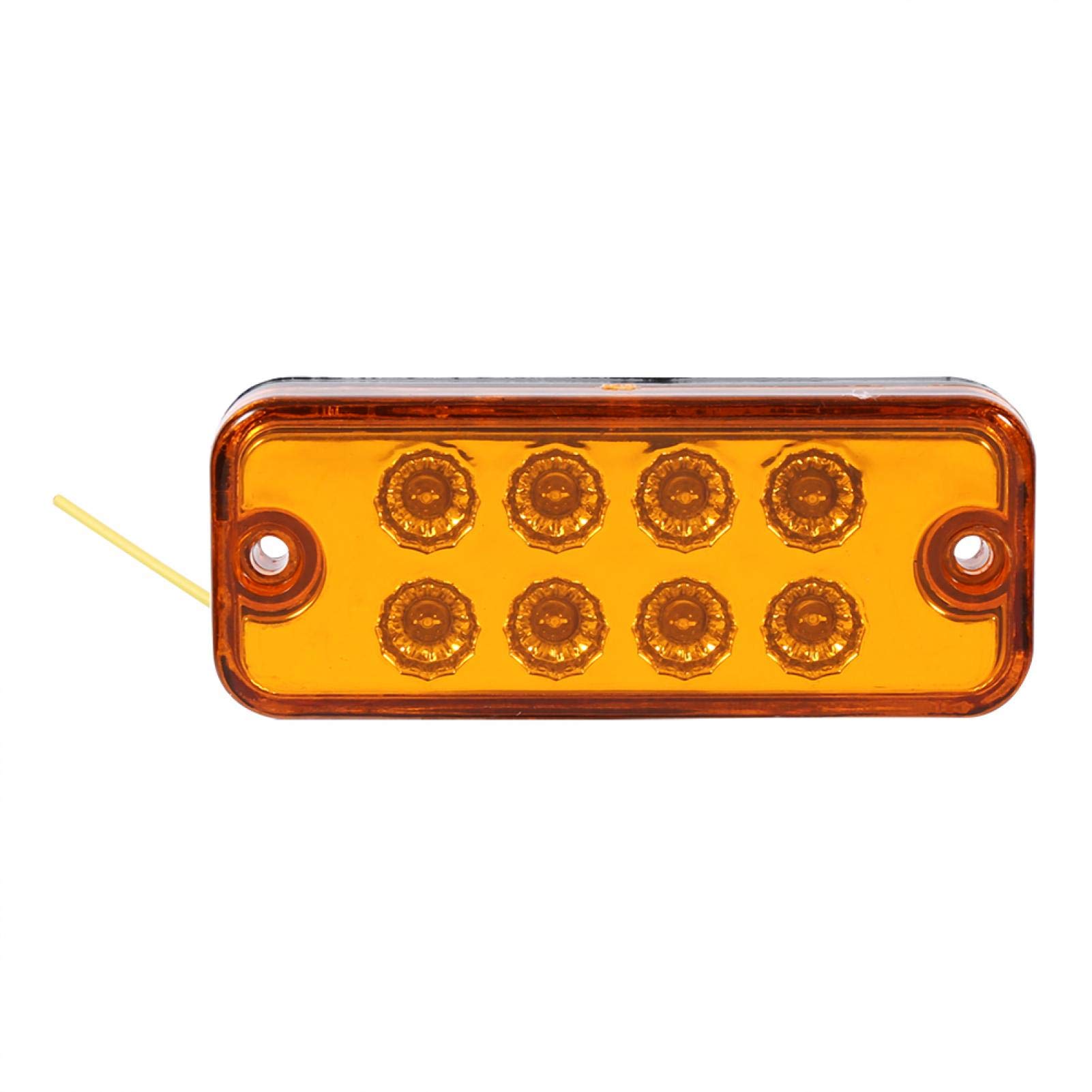 Keenso 6 Luces De Marcador Lateral Para Remolque De Camión, 8 LED