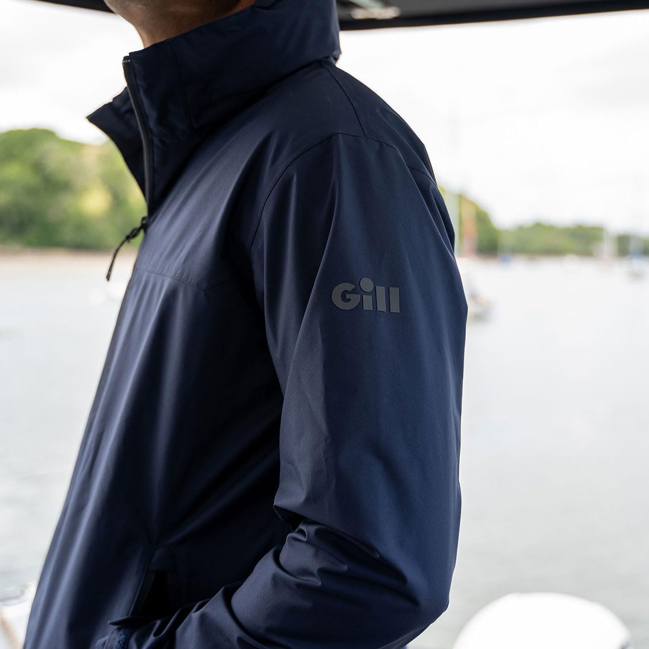 (ギル) パイロットジャケット ネイビー CC90J (Pilot Jacket) 【ステンレスガスストラット】 M