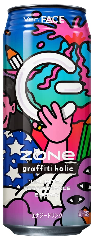 Amazon.co.jp: ZONe graffiti holic エナジードリンク 500ml缶×24本