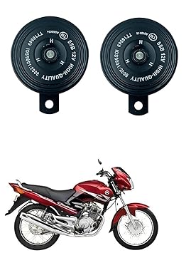 Znee Smart Motorcycle Horn Loud Sound Waterproof 12V 110DB (Set of 2) for Yamaha Gladiator RS