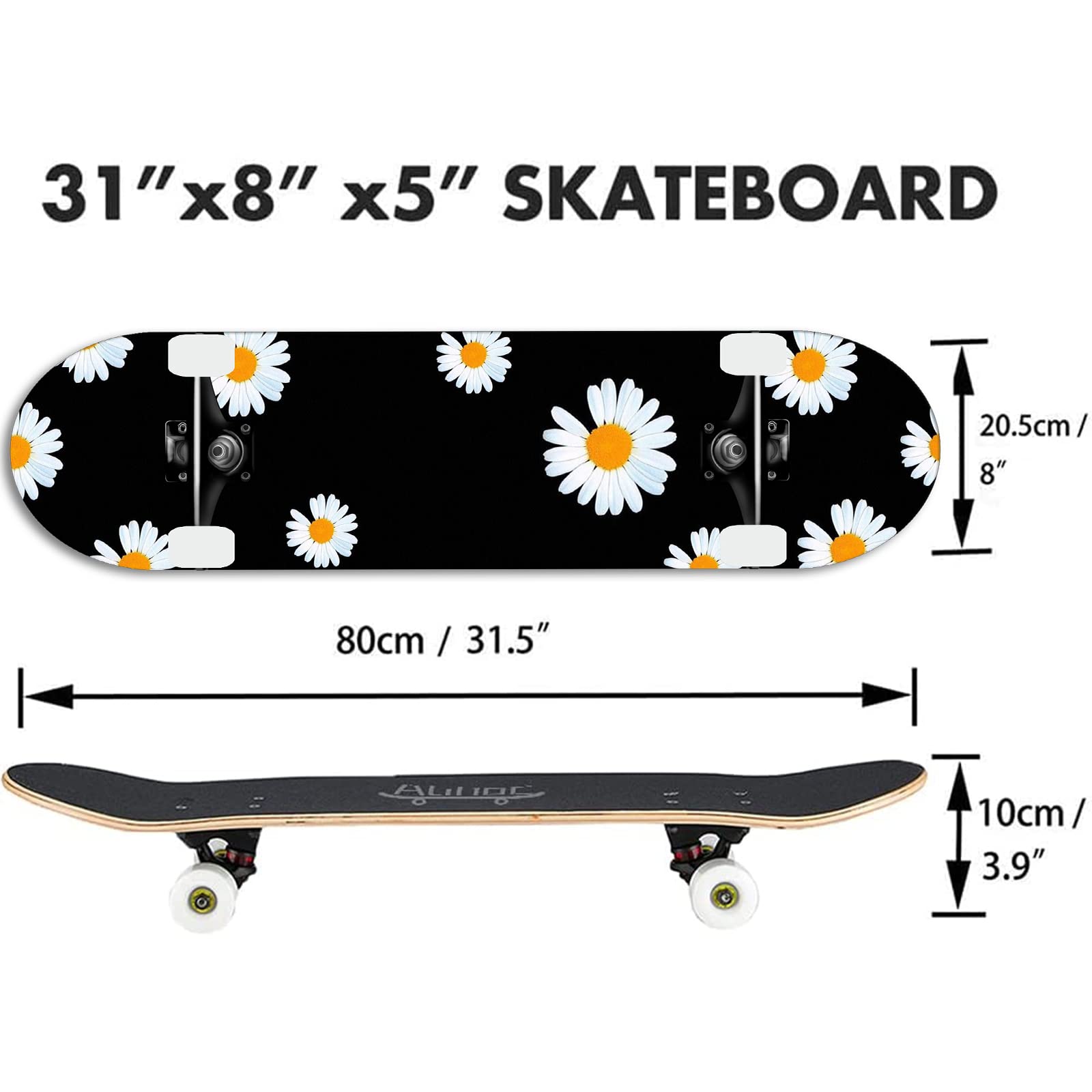 In-Stock 8 X 31 Inch 7-Ply Maple Complete Skateboards For Beginners Wholesale - View #2