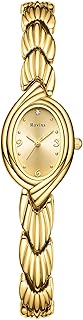Rovixs Small Elegant Womens Quartz Watch, Japanese Movement, Classic Vintage Ladies Dress Watch, Water Resistant, Adjustable Bracelet with Tool