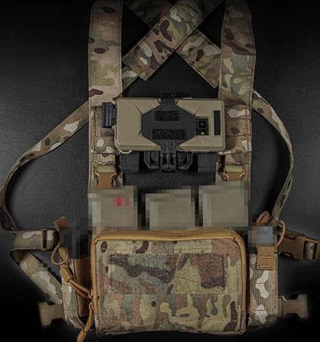 WarmHeartting Chest Rig MOLLE Expansion Plate Suitable for Tactical Chest Rig D3CRM D3CRX Hunting Vest Accessories - Image 5