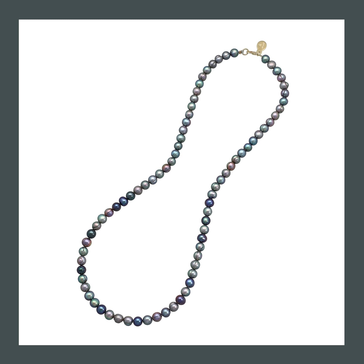 Fresh Water Blue Pearls Necklace for Valentine’s Day/Girlfriend/Wedding/Birthday/Anniversary/Brides