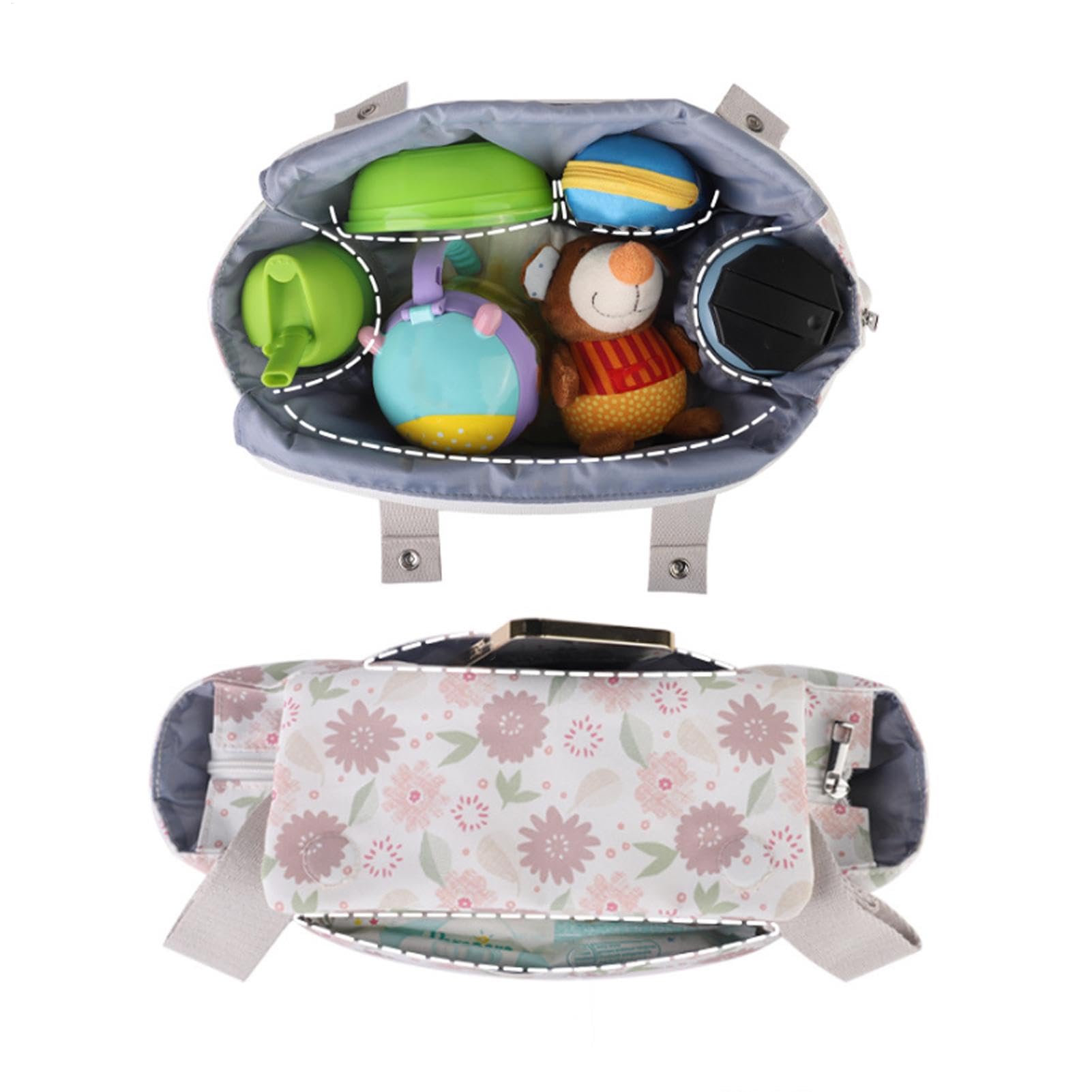 Borsa Di Stoccaggio Dei Passeggeri, Borsa Per Organizzatore Di Passeggini - Attacco Di Archiviazione Passeggino Portatile Di Grande Capacità - Accessori Per Auto Per Bambini, Borsetta Della Mamma Con