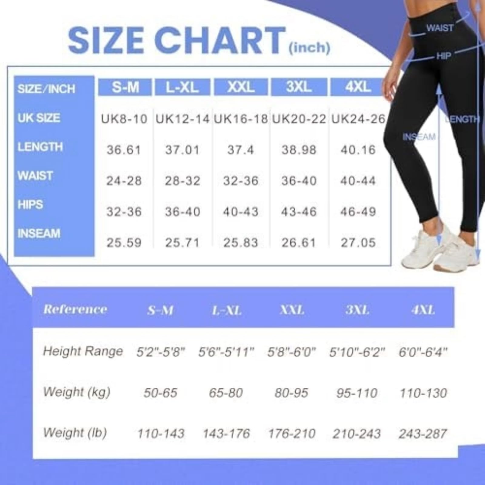 Legginsy z wysokim stanem, spodnie