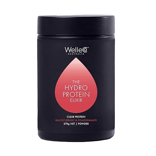 WelleCo HydroProtein Elixir, Potassium Electrolyte Powder with 15g Vegan Protein