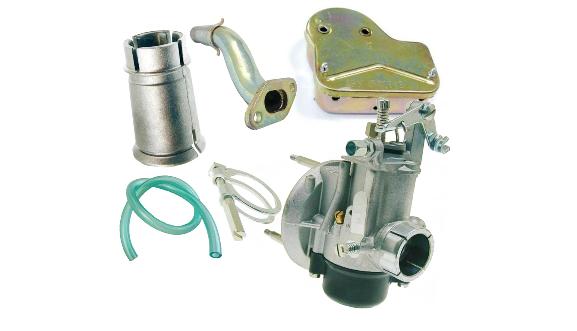 KIT CARBURATORE 19-19 COMPLETO DELLORTO 50 SPECIAL/L N R NUOVO CON FILTRO IN FERRO