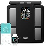 Smart Scale for Body Weight 8-Electrode Digital Weight Scale for Body Fat Bathroom Scale with BMI Full Body Composition Analysis with Bluetooth Health Monitor for Weight Loss, 400lb