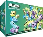 1000 pièces de blocs de construction, jouet de briques de construction classique en vrac, grande boîte de briques de base, compatible avec les grandes marques, jouets éducatifs de construction et cadeaux pour enfants de 6 ans et plus