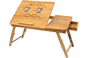 Songmics Bamboo Laptop Desk: The Perfect Workspace for Work and Relaxation