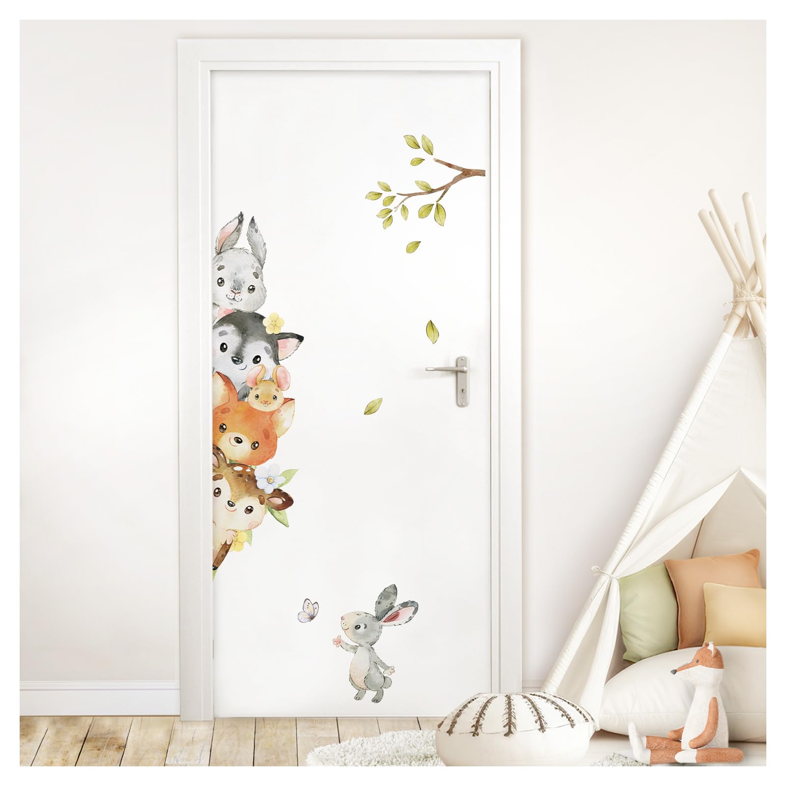Sticker mural enfant safari DK1053-01 pour deco de chambre