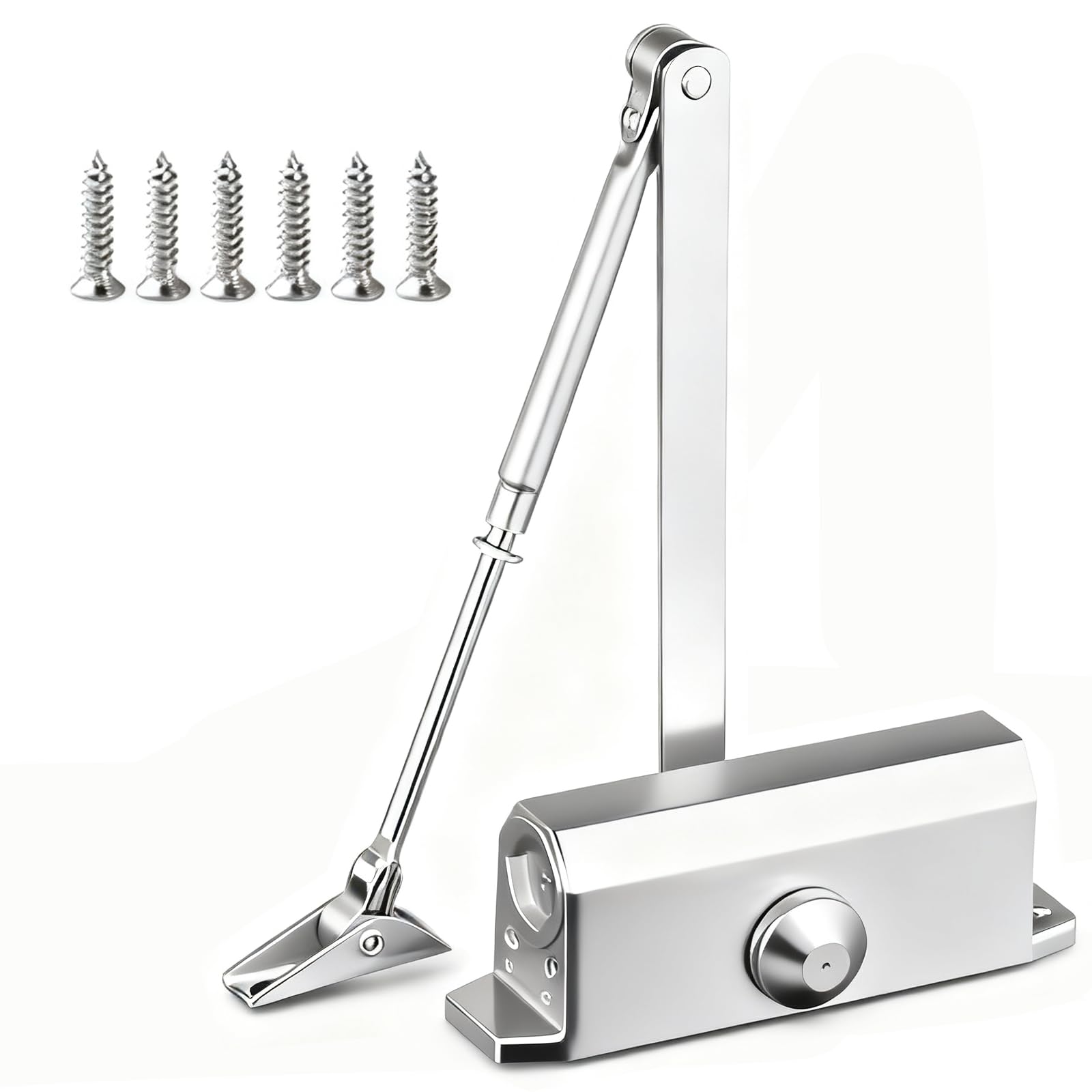 Ferme-porte hydraulique Anhoer réglable pour porte de 45 à 60 kg
