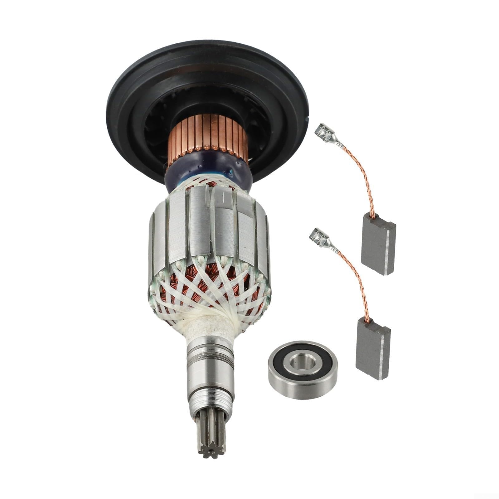 para rotor ancla armadura piezas de repuesto para martillo de demolición para Bosch GBH11DE para GSH11E Metal 208mm 220-240V 50Hz