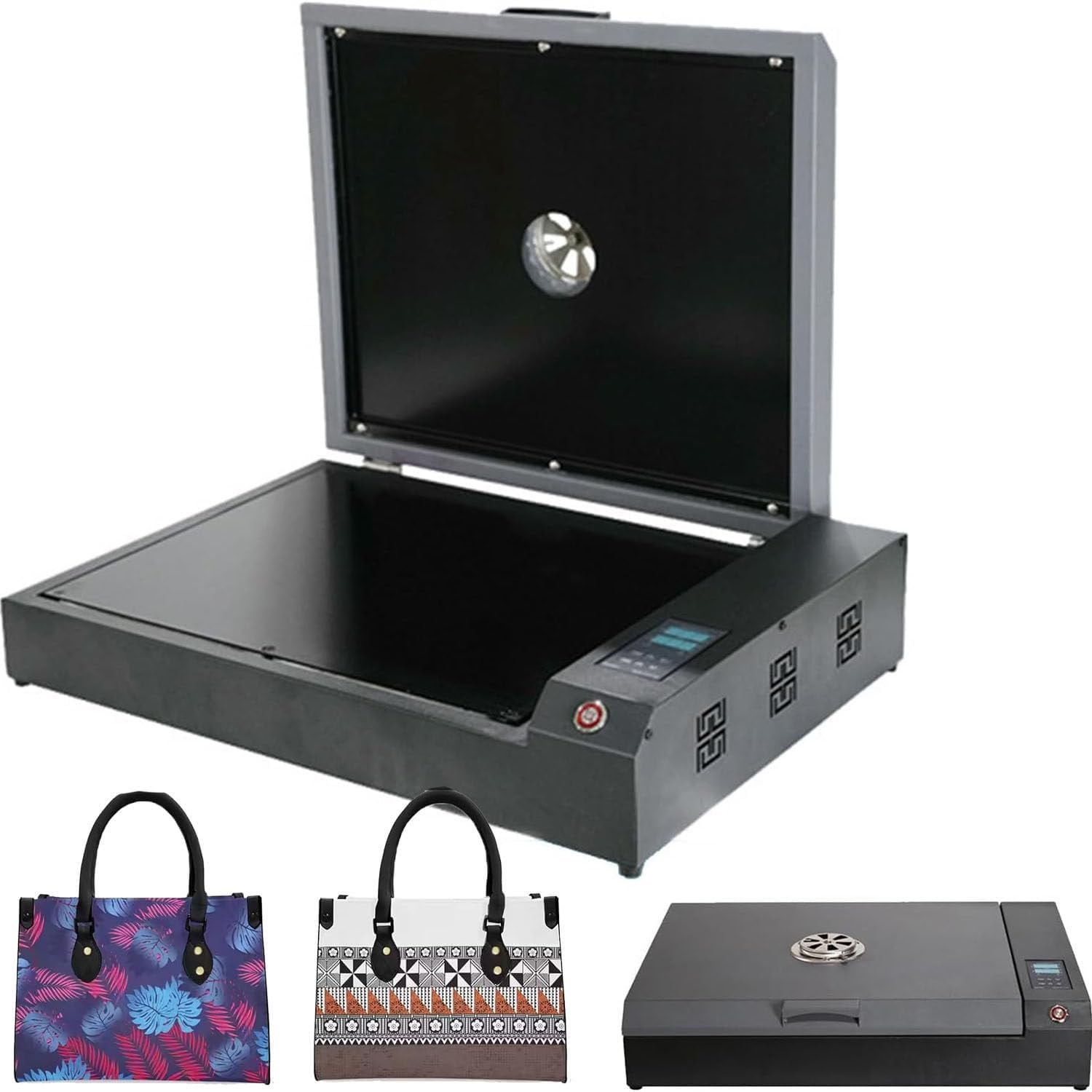 Commercial Dtf Transfer Oven,Professional Grade Curing Machine with Pid Temperature Control,Anti-Scalding Tray,360s Quick Baking,For Dtf Powder,Film & Heat Press Transfers