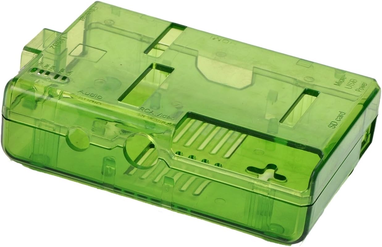 sb components Raspberry Pi case/Box/Enclosure Transparent (Green)