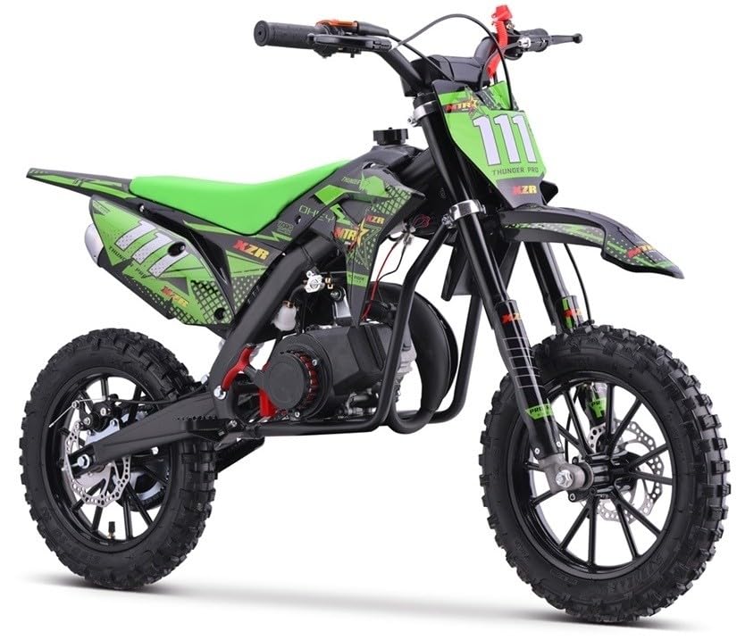 Minimoto de gasolina Minicross MTR XZR VERDE