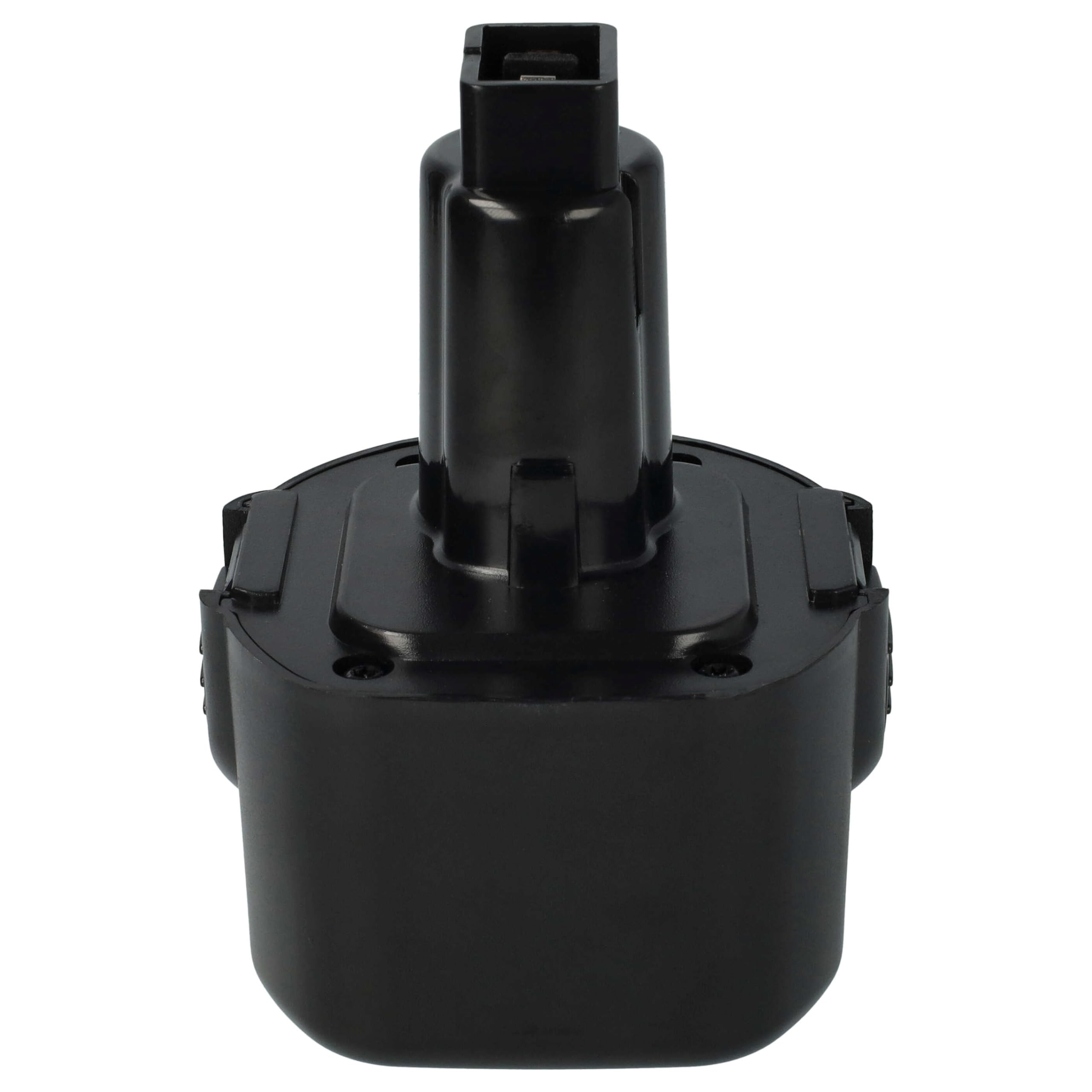 vhbw 3x NiMH akumulator 1500 mAh (9,6 V) do elektronarzędzi narzędzia Powertools Tools takie jak Dewalt DE9061, DE9062, DW9061, DW9062