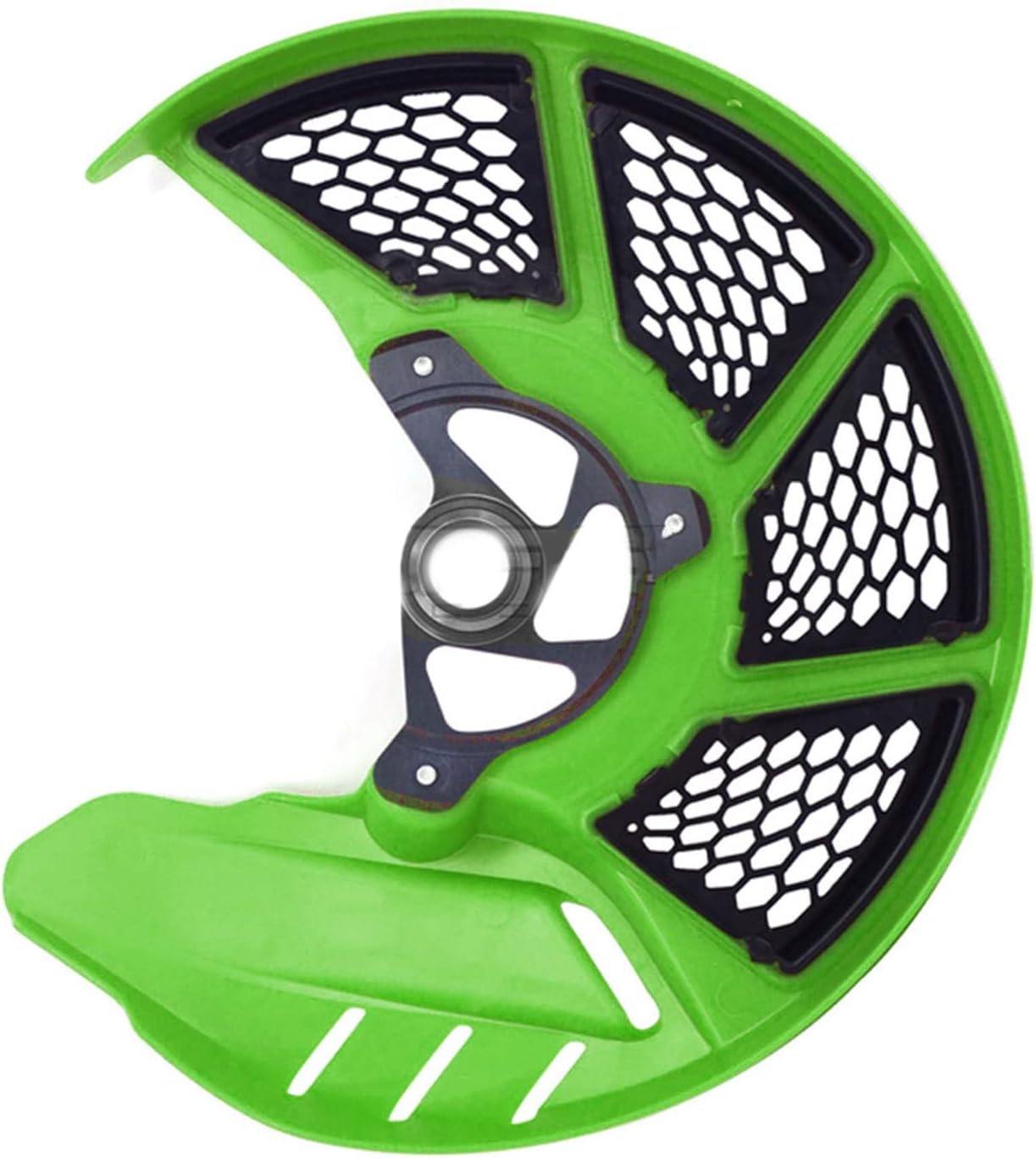 Aluminum Alloy Motorbike Front Brake Disc Guard Cover Protector Compatible for CR125 CRF250R CRF450R CRF250X CRF450X