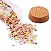 DECORA 1/4 Inch 3200 Pieces Mini 3D Fruit Slices for Slime Crafts Nail Art and Face Decoration