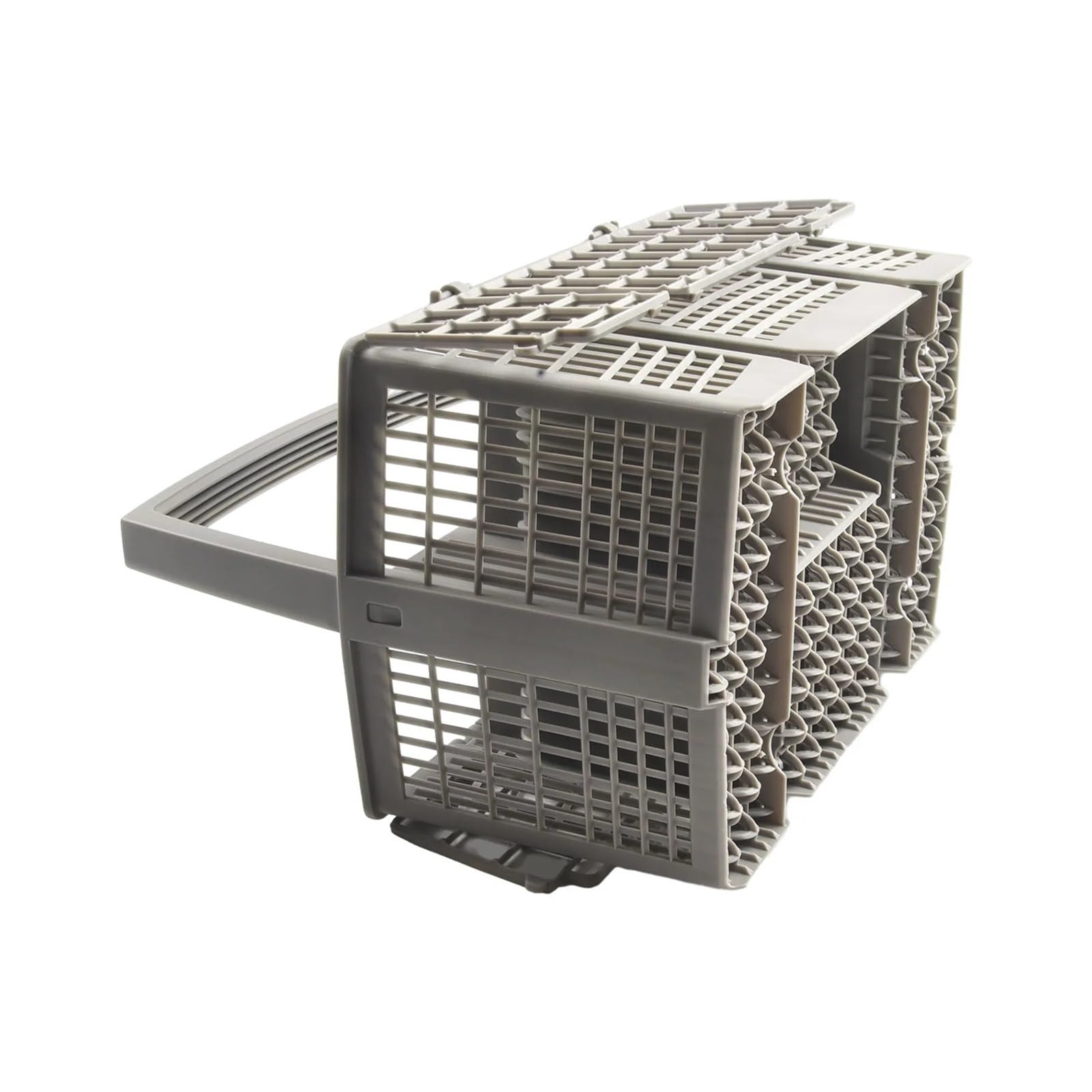 Cesta de cubiertos para lavavajillas, soporte duradero para utensilios de cocina para una fácil limpieza y organización, accesorio imprescindible para lavavajillas para un lavavajillas eficiente