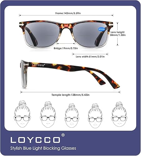 Miniatura 68 de 1/2/4/5 Pack Computer Reading Glasses Blue Light Blocking Readers Spring Hinge for Women Men