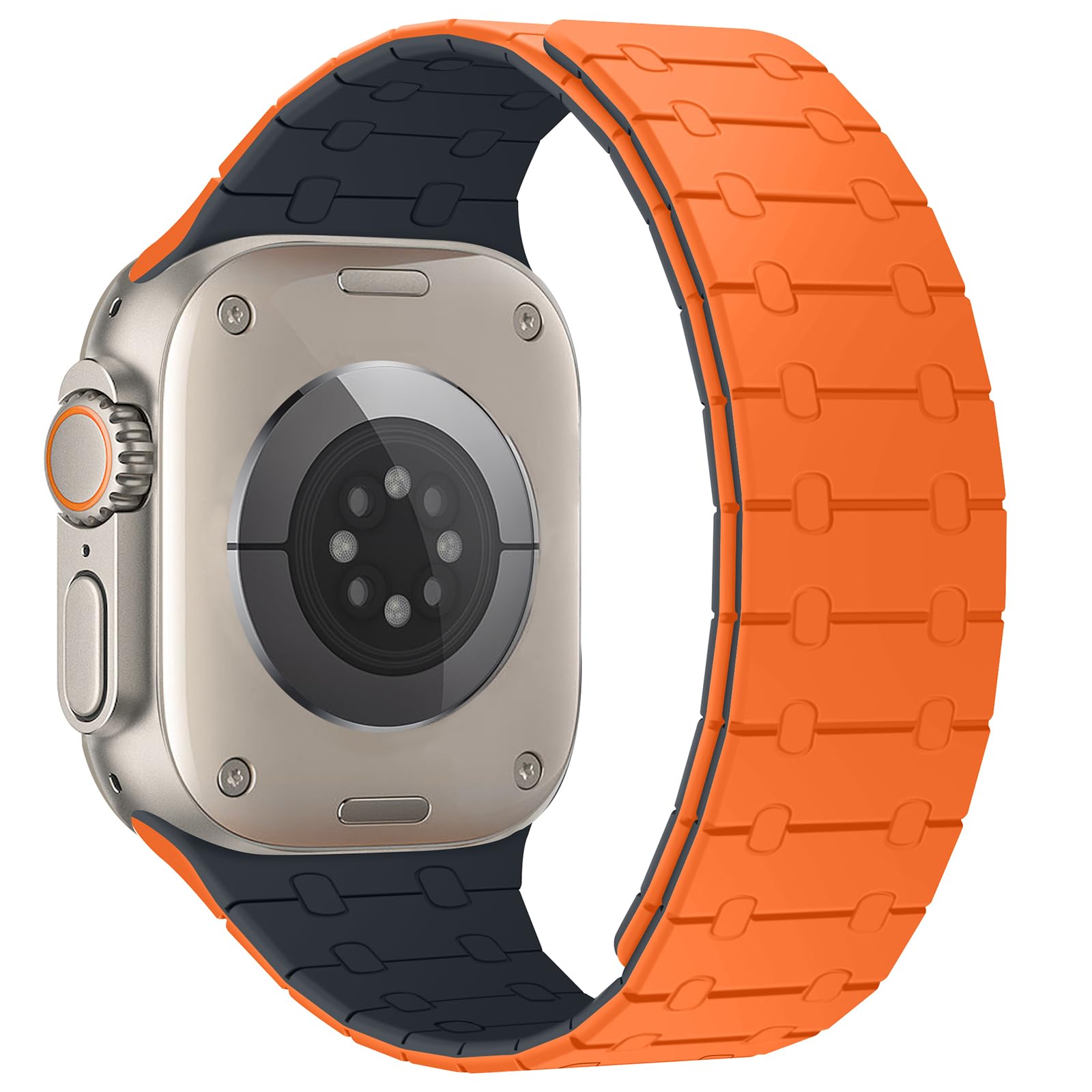 ZZDZZ Compatible with Apple Watch Straps 49mm 46mm 45mm 44mm 42mm 41mm 40mm 38mm - Image 2