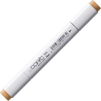 Copic Classic, Dual-Tip Alcohol Marker, E55-Copic, Light camel