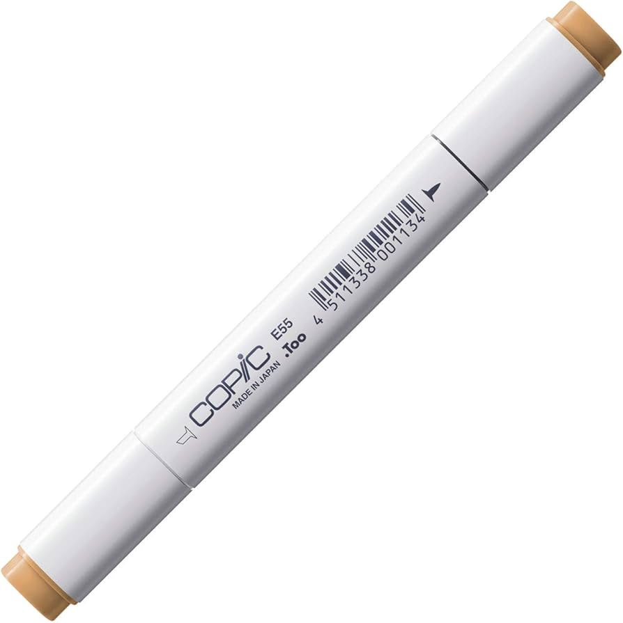 Amazon.com: Copic Classic, Dual-Tip Alcohol Marker, E55-Copic