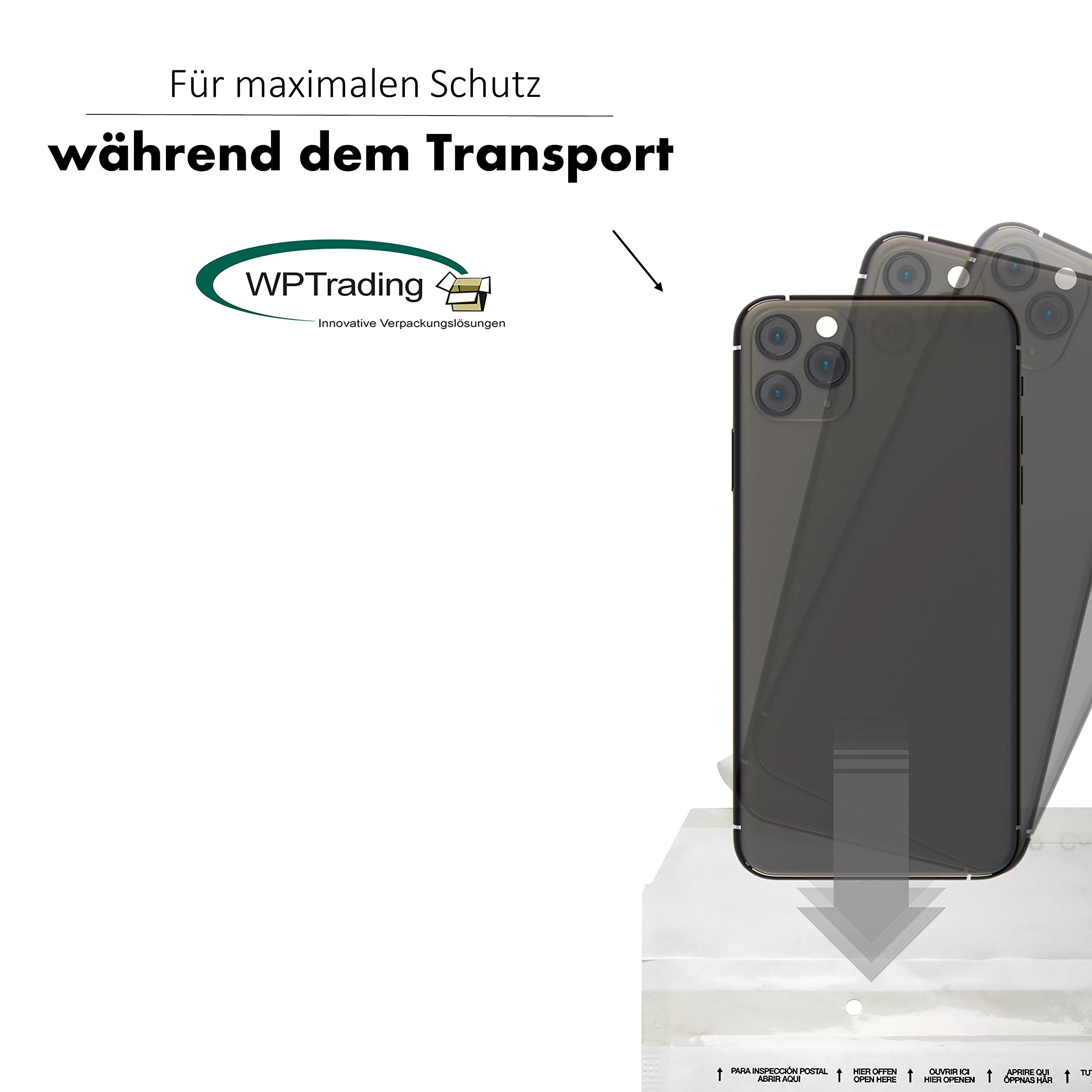 200 Stück Luftpolstertaschen A4 250 x 350 mm Gr.7 (G) weiß selbstklebend - Kraftpapier Luftpolsterumschläge mit Luftpolsterfolie - Luftpolster Versandtaschen für Bücher & Warensendung
