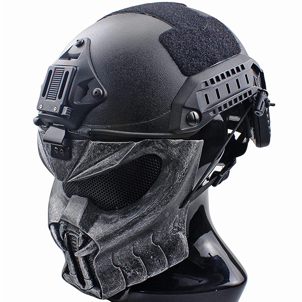 Buy Demon Warrior Paintball with Helmet Sets, with Side Rails and NVG